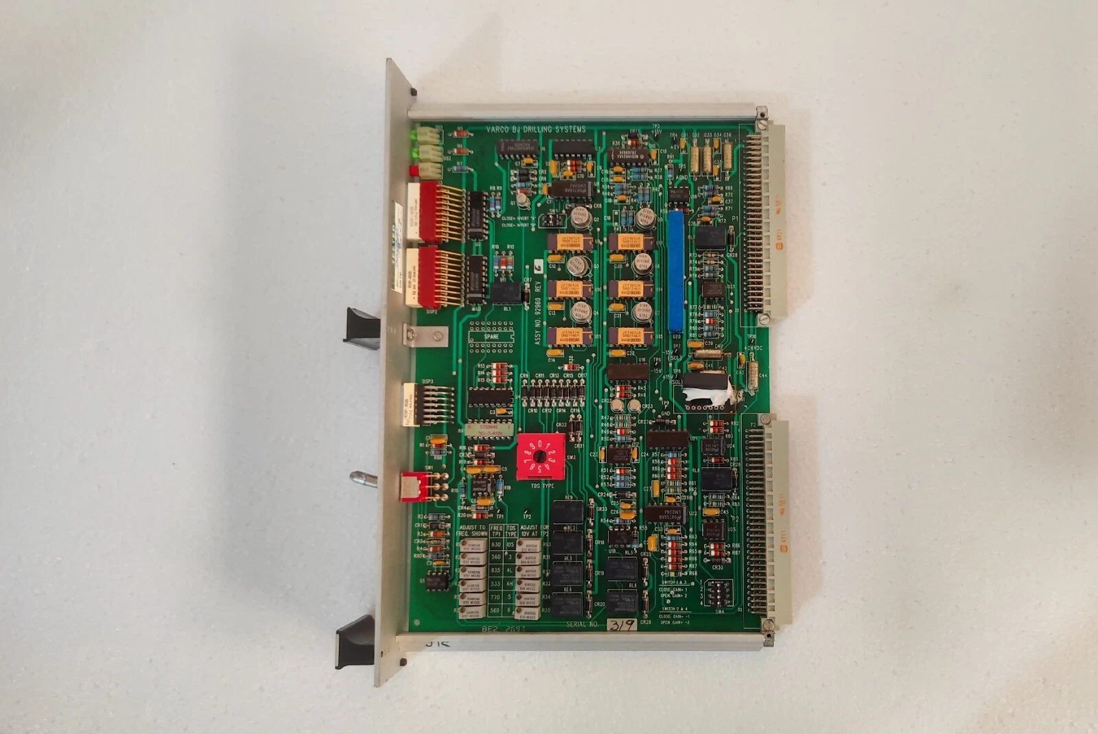 Varco Speed / Torque Interface II Varco Drilling System Assy No 92960 Rev D